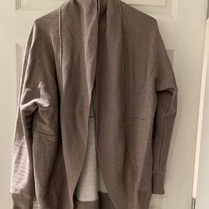 Long sweater cardigan